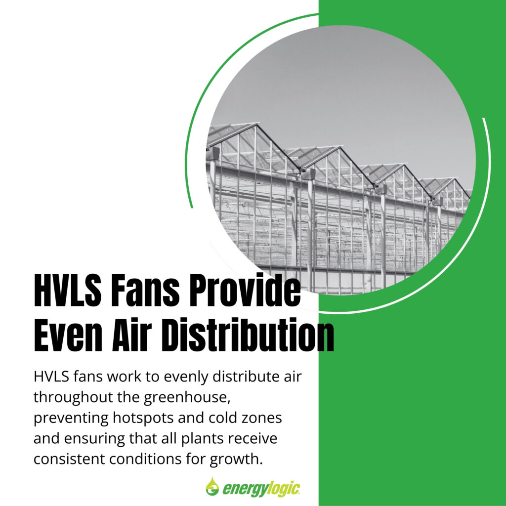 HVLS Fans Provide Even Air Distribution